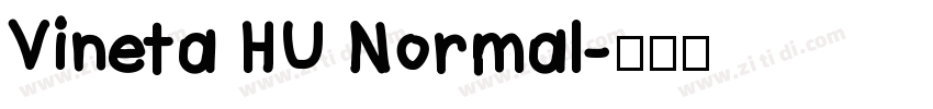 Vineta HU Normal字体转换